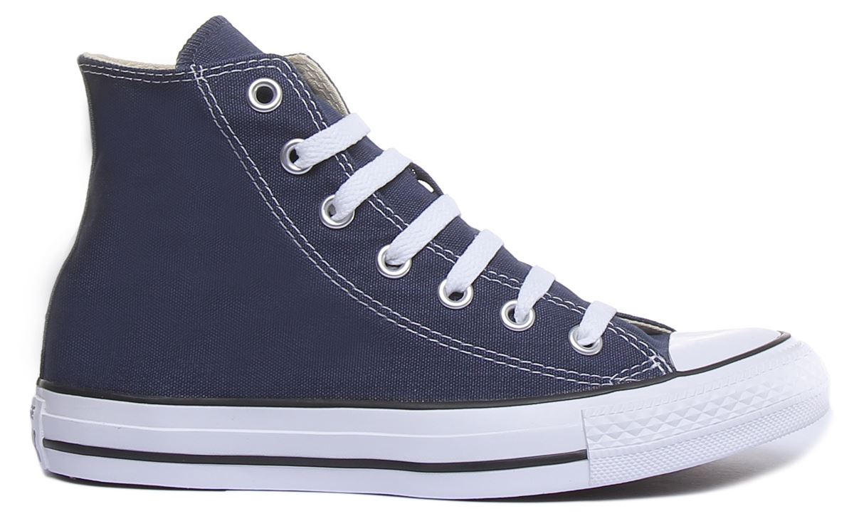 Converse Navy Blue High-Top Sneakers with White Accents - EAZY-E/NWA RETRO FIRE ? | @eazyeog - Nike Air Flight 89 high circa  main image 3