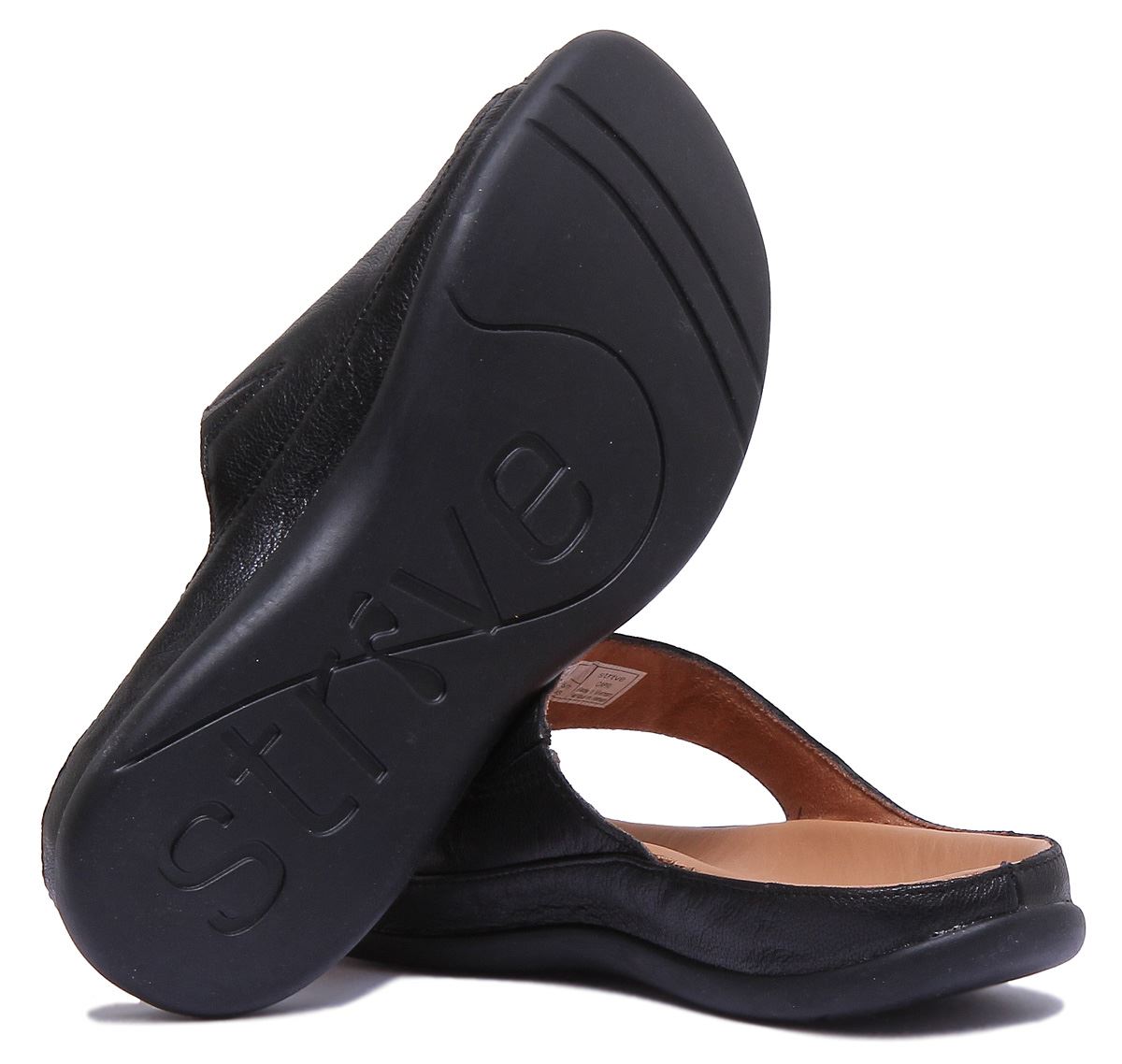 Strive Capri Strive Mule Sandal In Black Size UK 3 - 9 - Picture 10 of 12