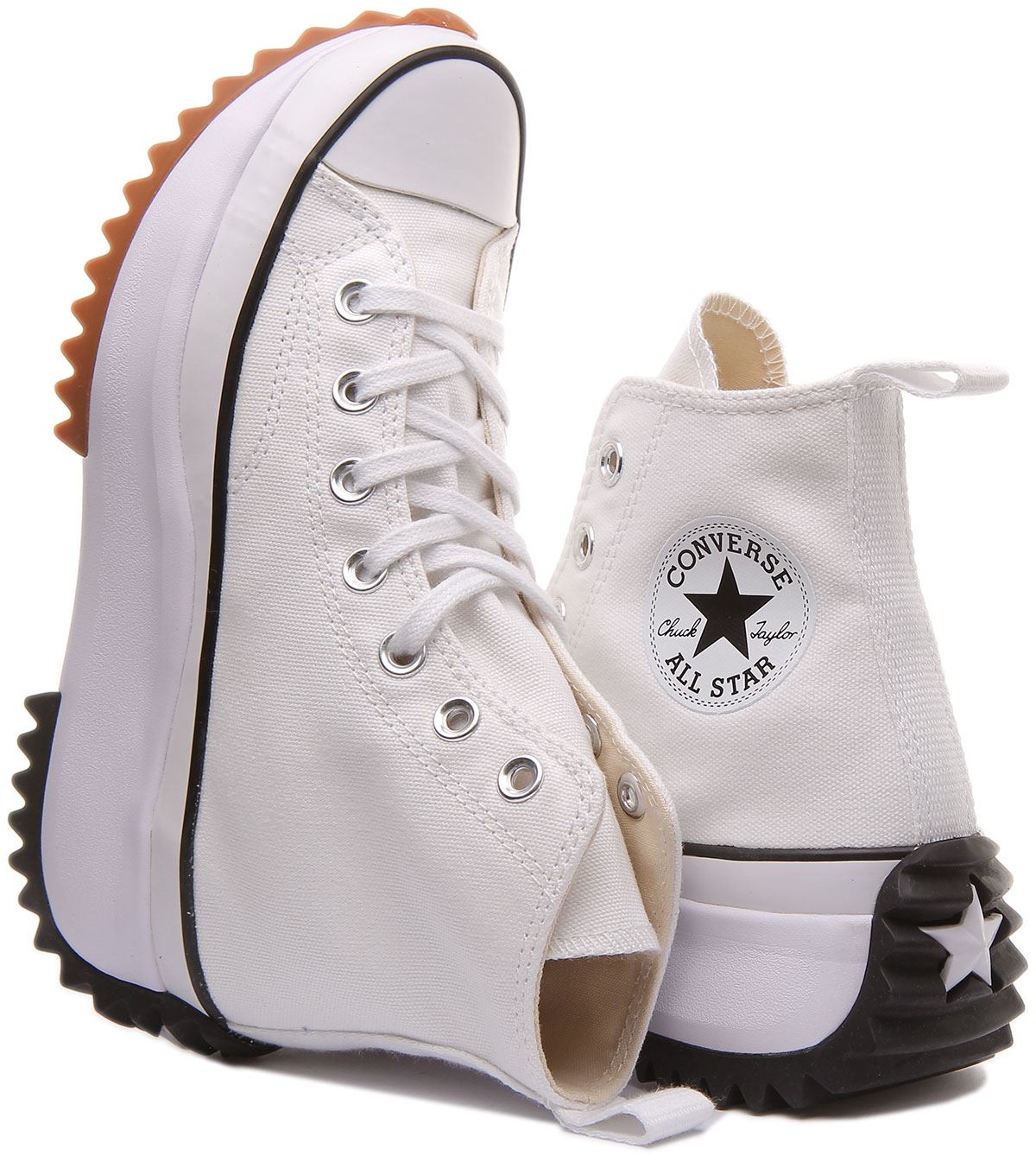 Converse 166799C Run Star Hike Hi Unisex Platform Sneaker In White