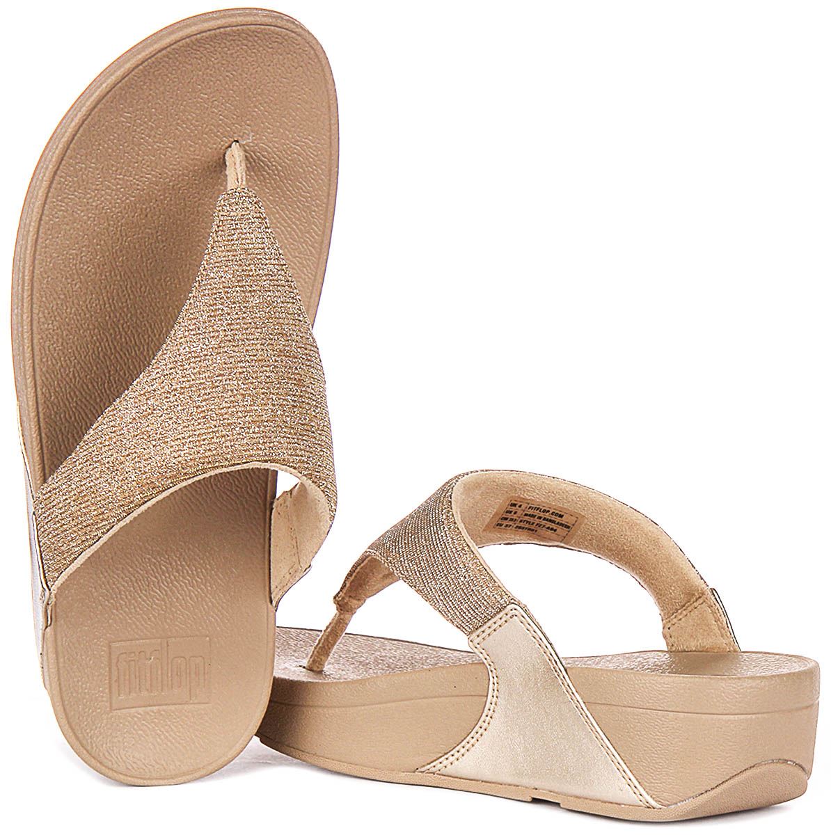 Sandalia Para Mujer Fitflop Lulu Shimmerlux En Pewter UK 3 - 8 - Imagen 11 de 25