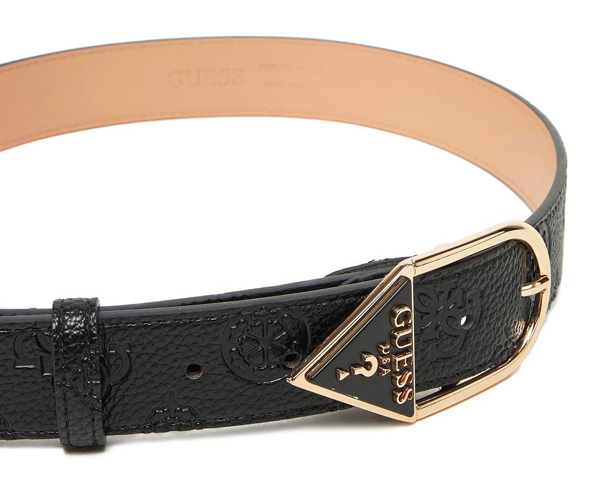 Guess Cresidia Adjustable Pant Womens Belt In Black S - M 