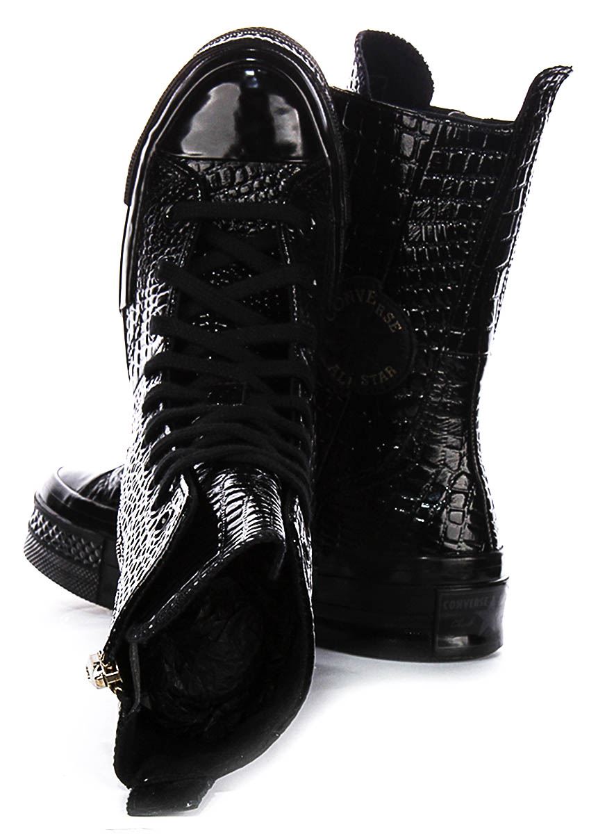 Converse A09381C Chuck 70 Plus X Hi Womens Boot Black UK 3 - 9 | eBay