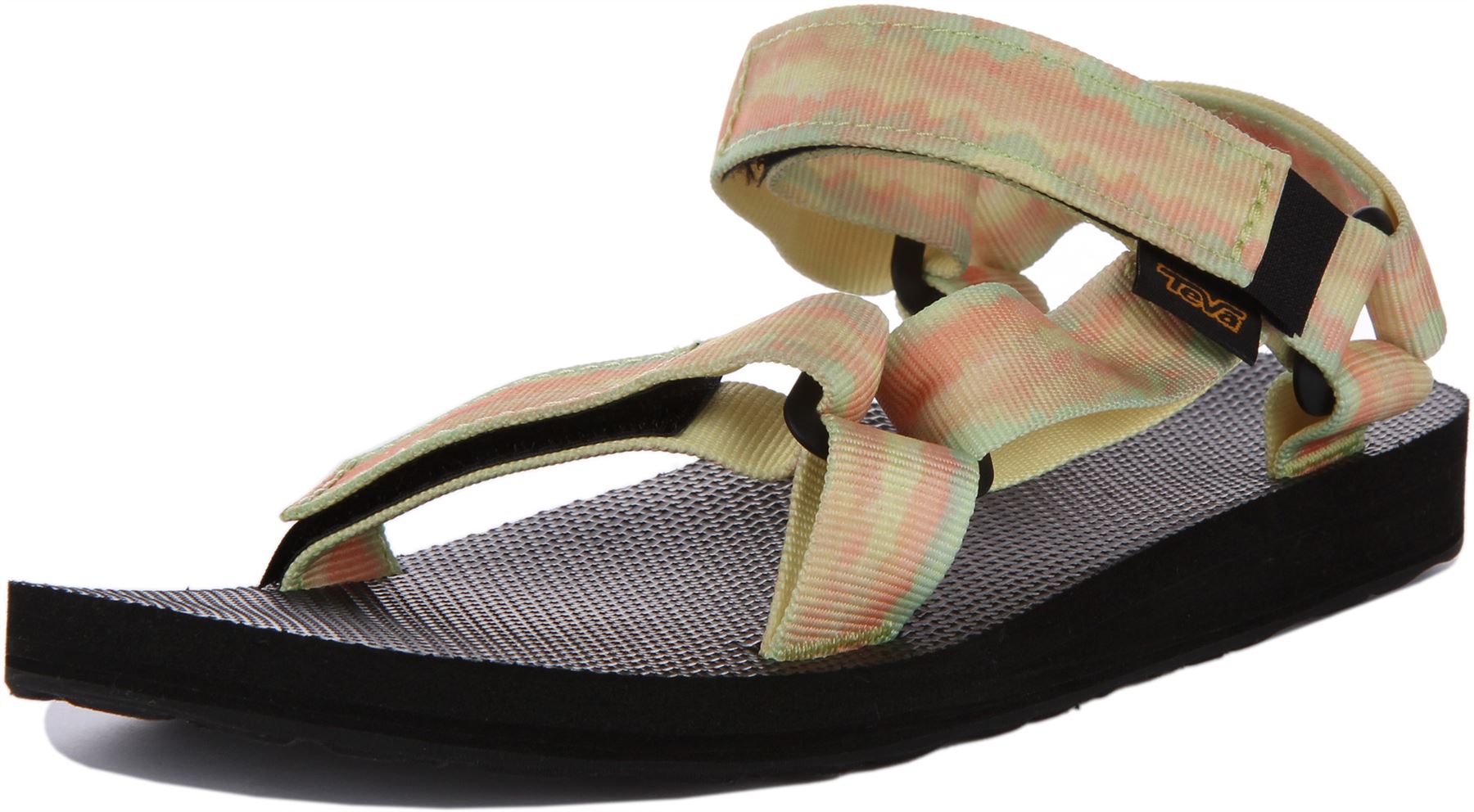 Teva Orig Strappy Back Tye Dye Vegan Womens Sandal Multi Colour UK 3 - 8 - Picture 25 of 37