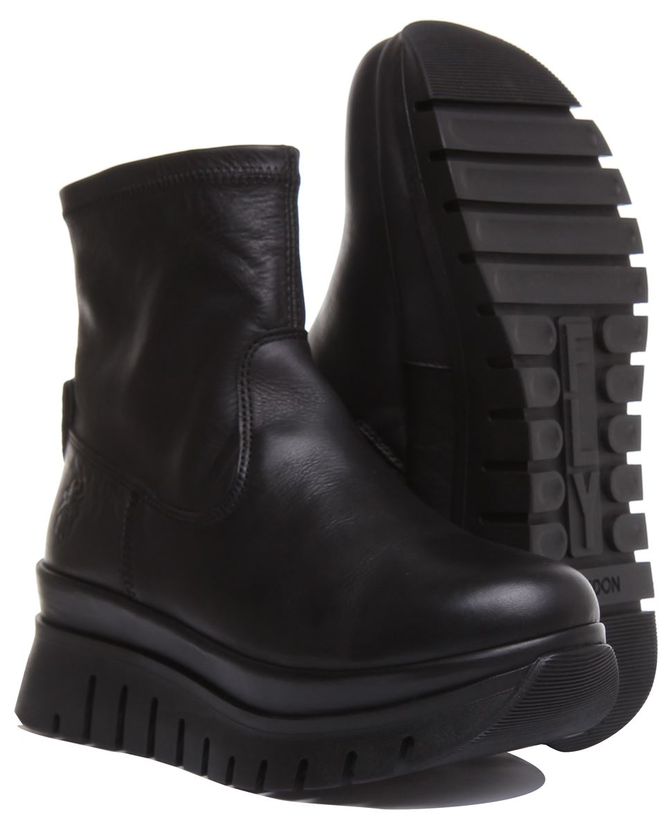 Fly London Bork060 Platform Sole With 