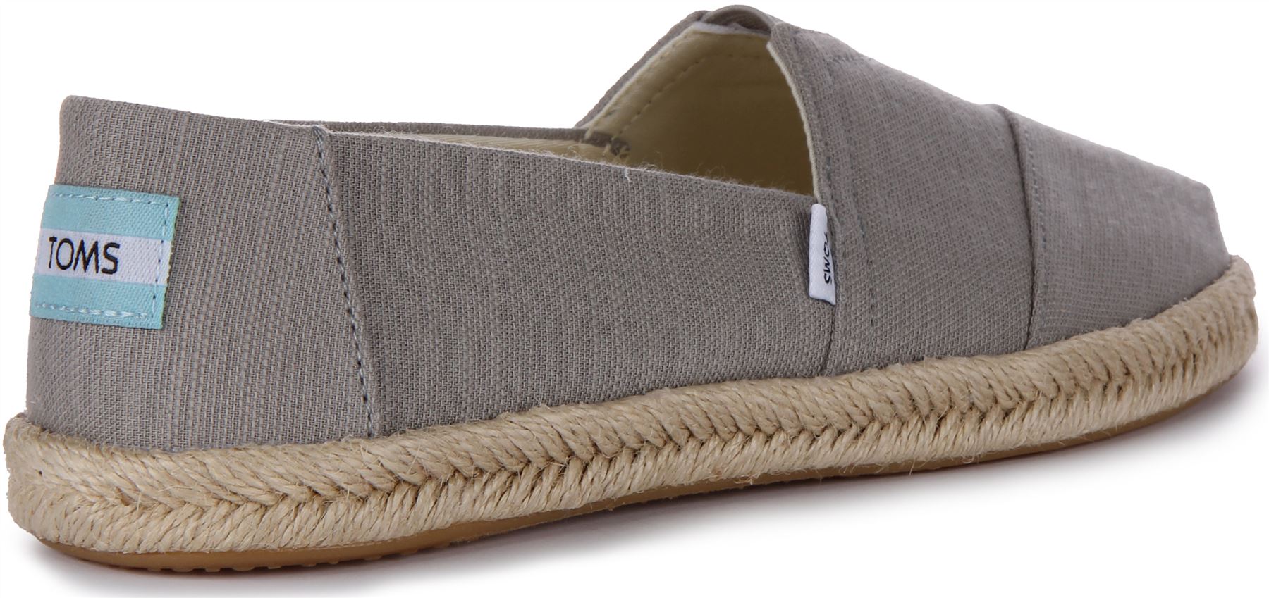 Toms Alpargata Recycled Vegan Pull On Gore Mens Trainer In Grey UK  4 - 8