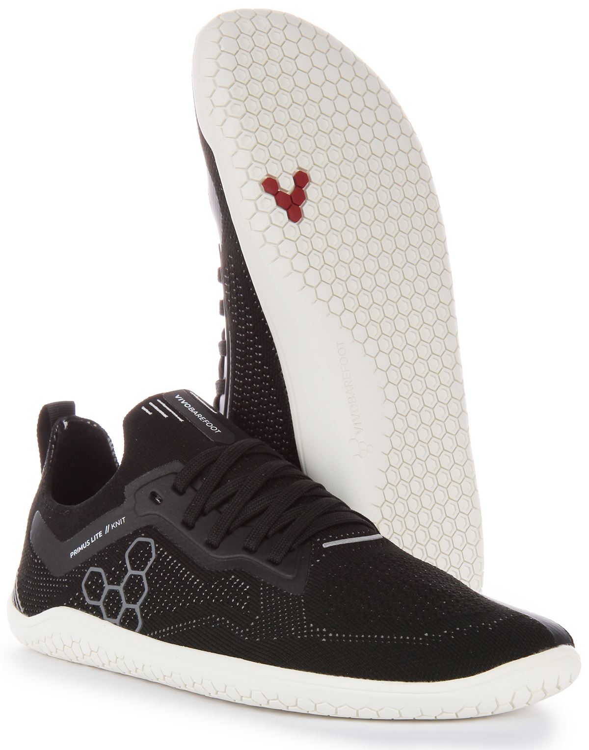Vivobarefoot Primus Lite Knit Puncture Resistant Sneaker Flame
