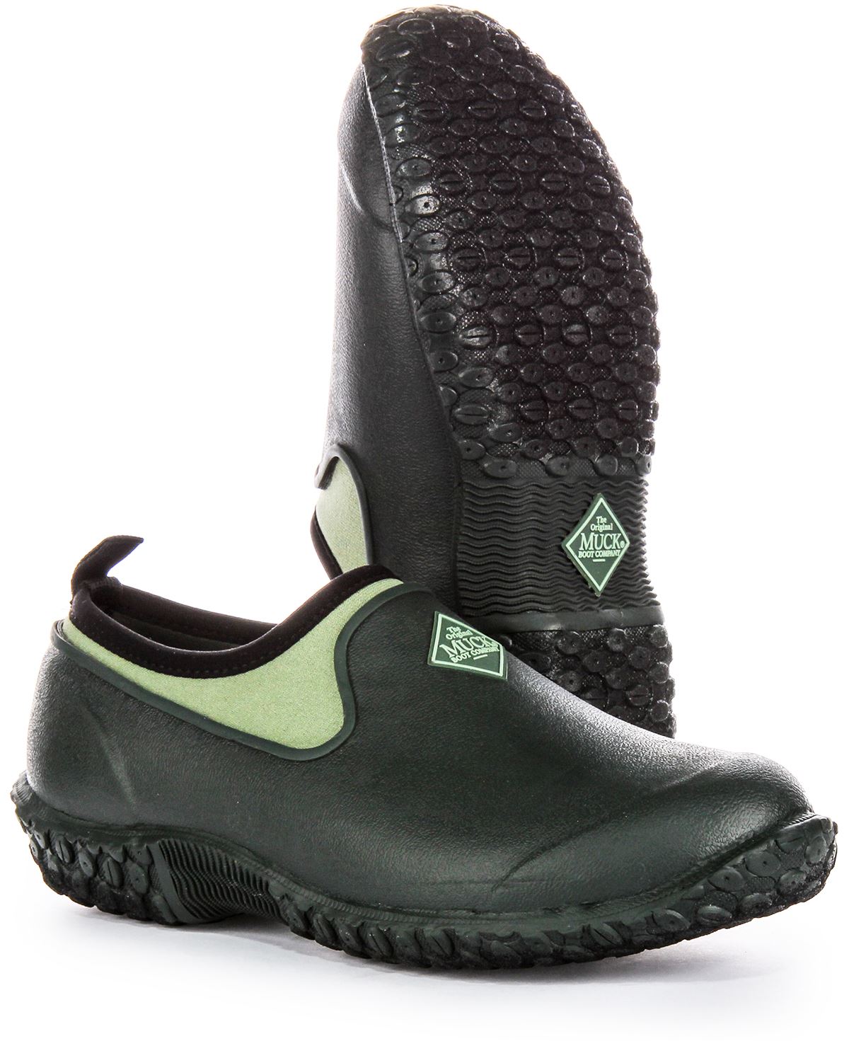 Entrenador Muck Muckster II Low Top Slip On Garden Goma para mujer en negro EE. UU. 6-10 - Imagen 12 de 13
