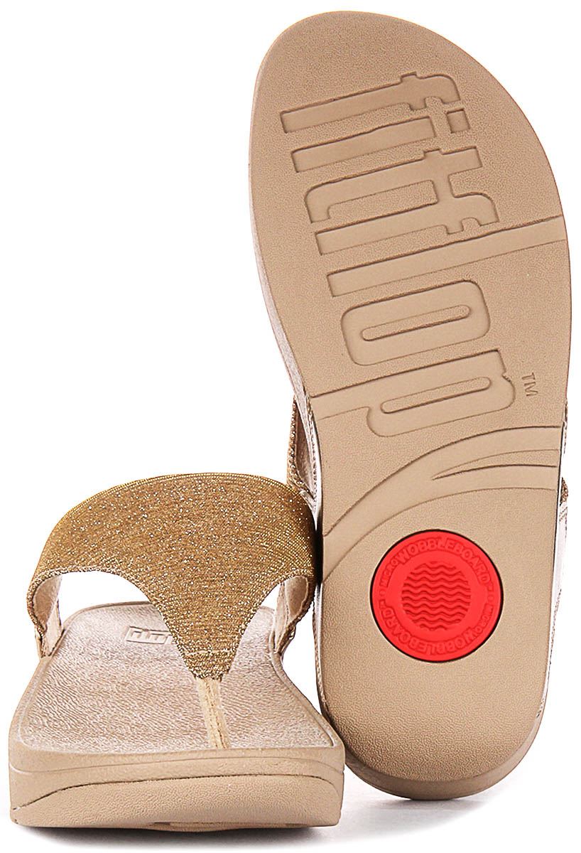 Sandalia Para Mujer Fitflop Lulu Shimmerlux En Pewter UK 3 - 8 - Imagen 12 de 25