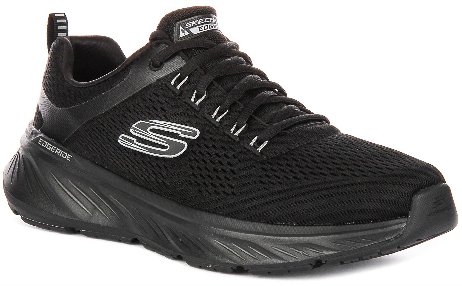Zapatillas de deporte para hombre en negro Edgeride Conten Lace Up Eco de Skechers EU 41-46