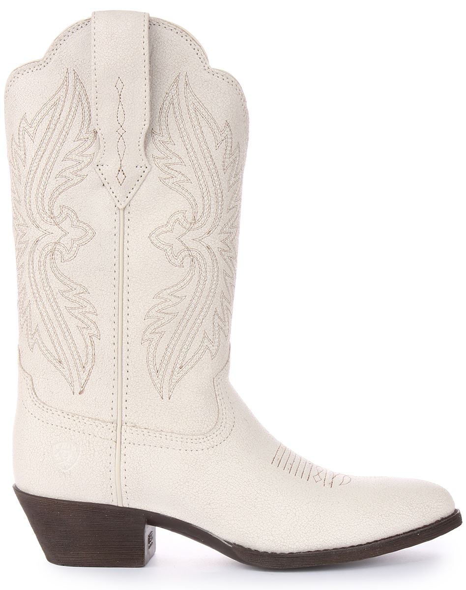 Ariat Heritage J Toe Duratread Pull Tab Western Womens Boot In Brown UK 3 - 9 - Picture 15 of 19