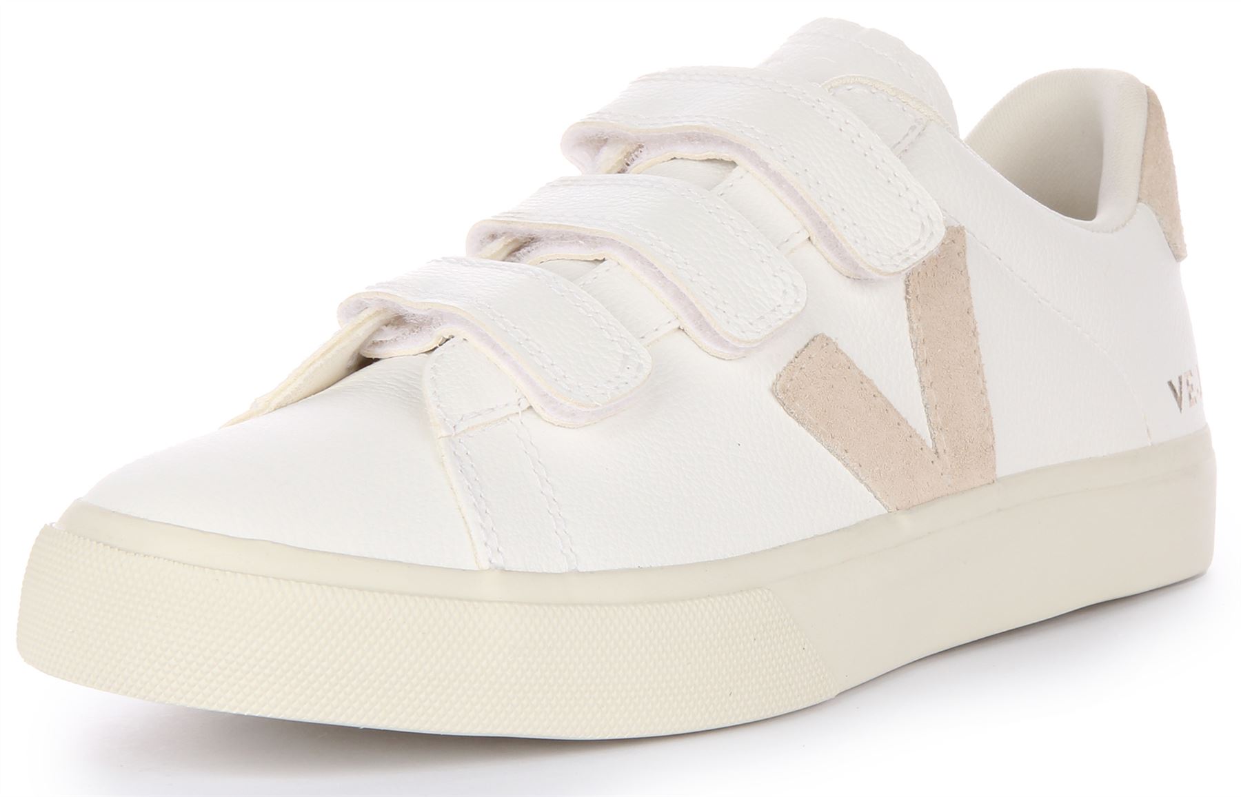 Veja Recife Chromefree Triple Strap Fasten Sneaker White Black Size‎ 6 Or 37 Veja Recife Women main image 4