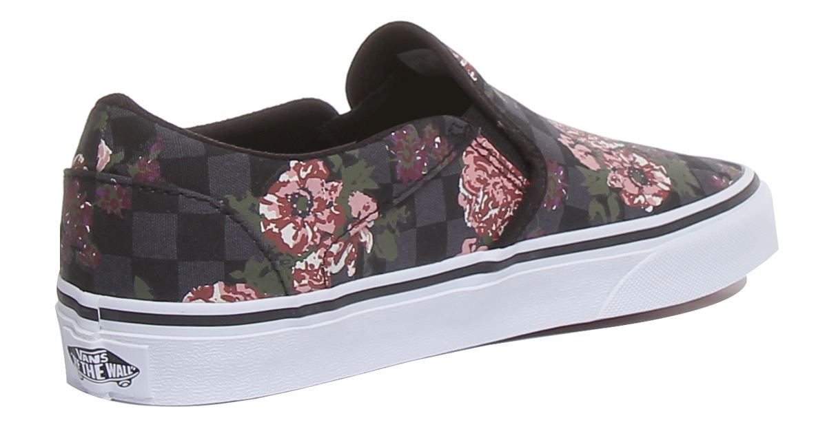 vans asher floral