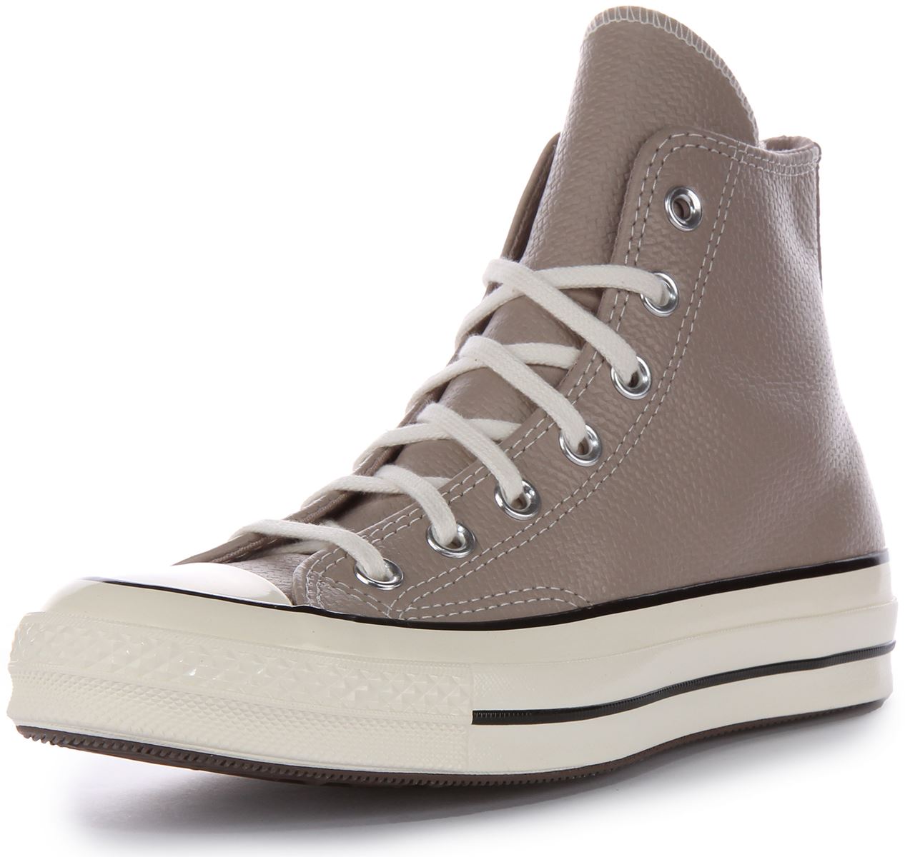 Converse A04579C Spannfutter 70er Jahre hoch in grauem Leder Turnschuhe Größe UK 4 - 11 - Bild 12 von 12