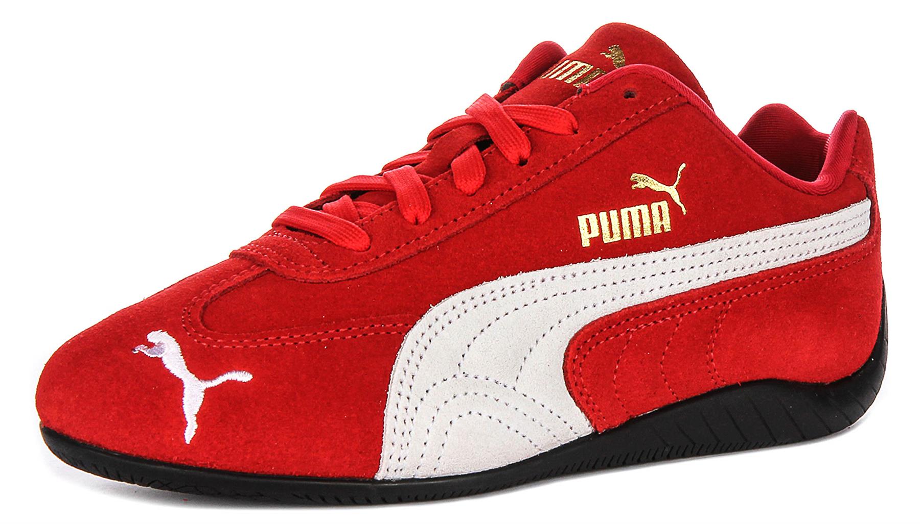 Puma Speedcat Og Lace Up Unisex Sneakers In Red White US 5