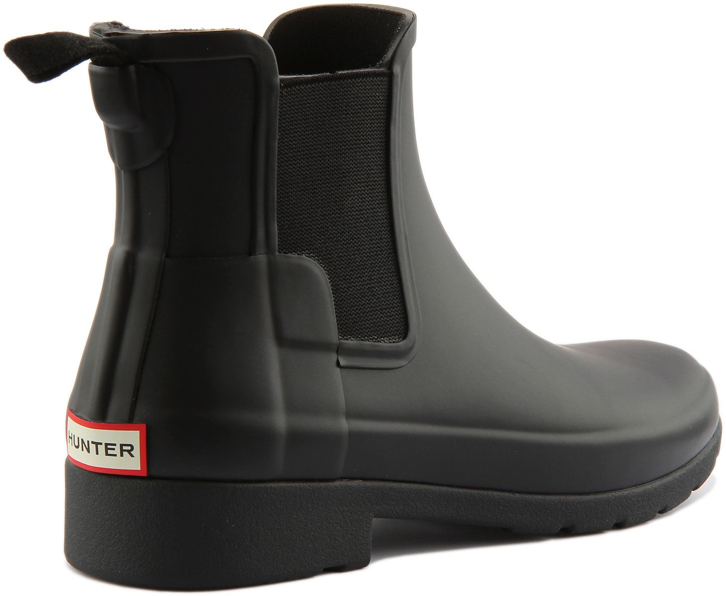Hunter Original Refined Chelsea Slim Fit Black Womens Boots UK 3