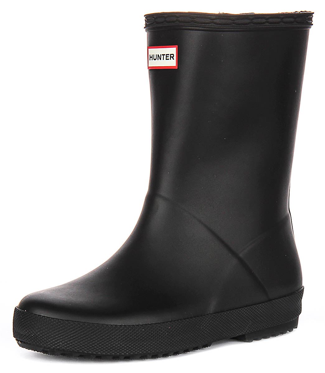 Hunter Kids First Gummistiefel Handarbeit Jungen Stiefel grün UK 1 - 13 - Bild 7 von 25