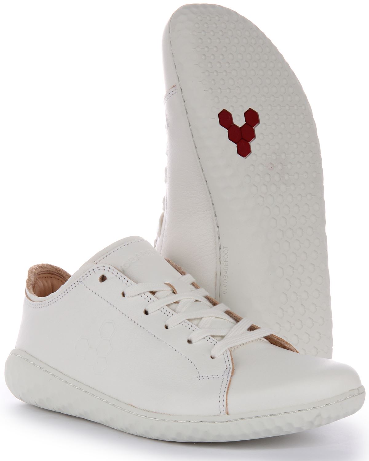 Vivobarefoot Geo Court III Puncture Resistant Shoe White Womens US 6- 11 - Picture 12 of 13