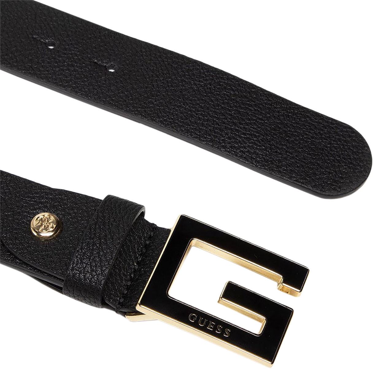 Guess Liberty City Gold Logo Womens Belt - Picture 4 of 7