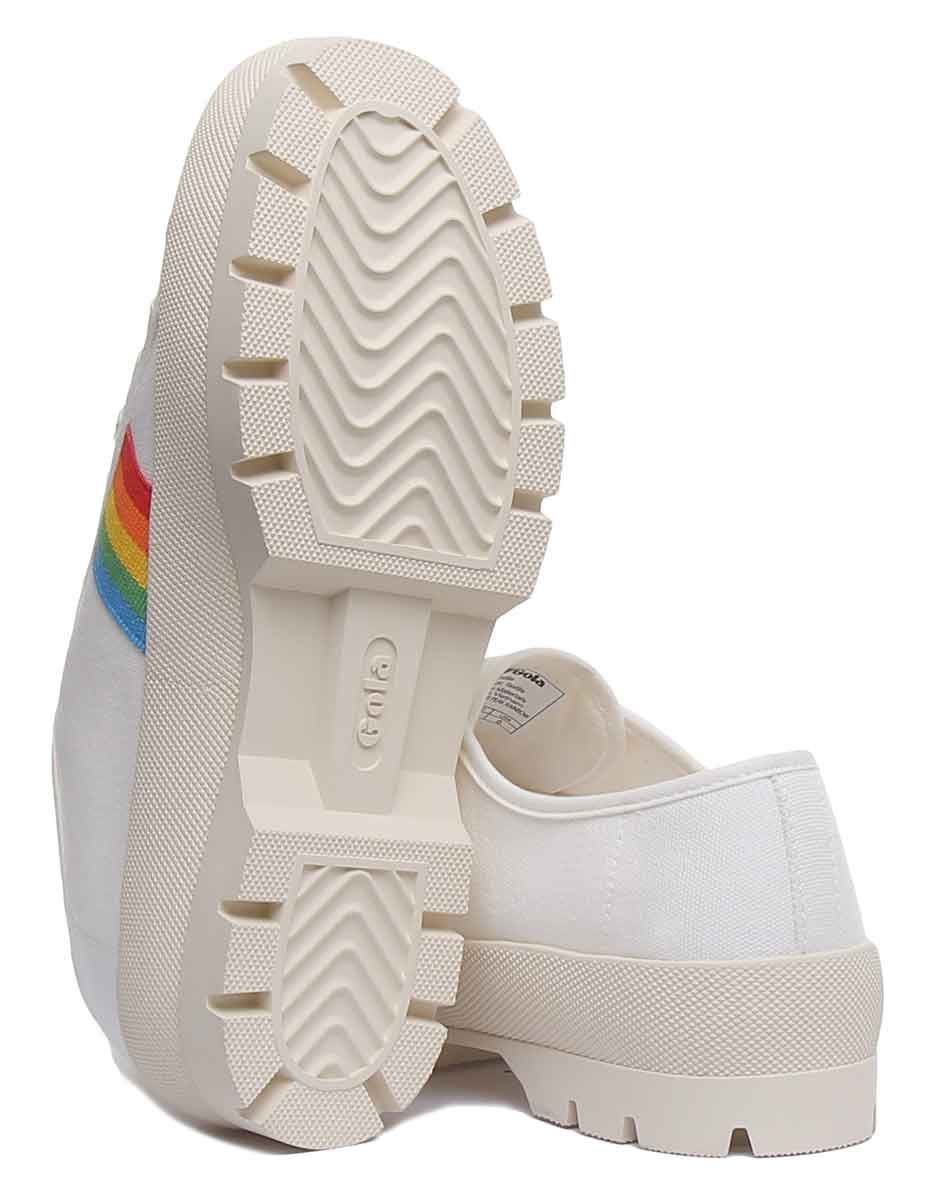Gola Classics Coaster Peak Womens Chunky Sneaker In Off White Size