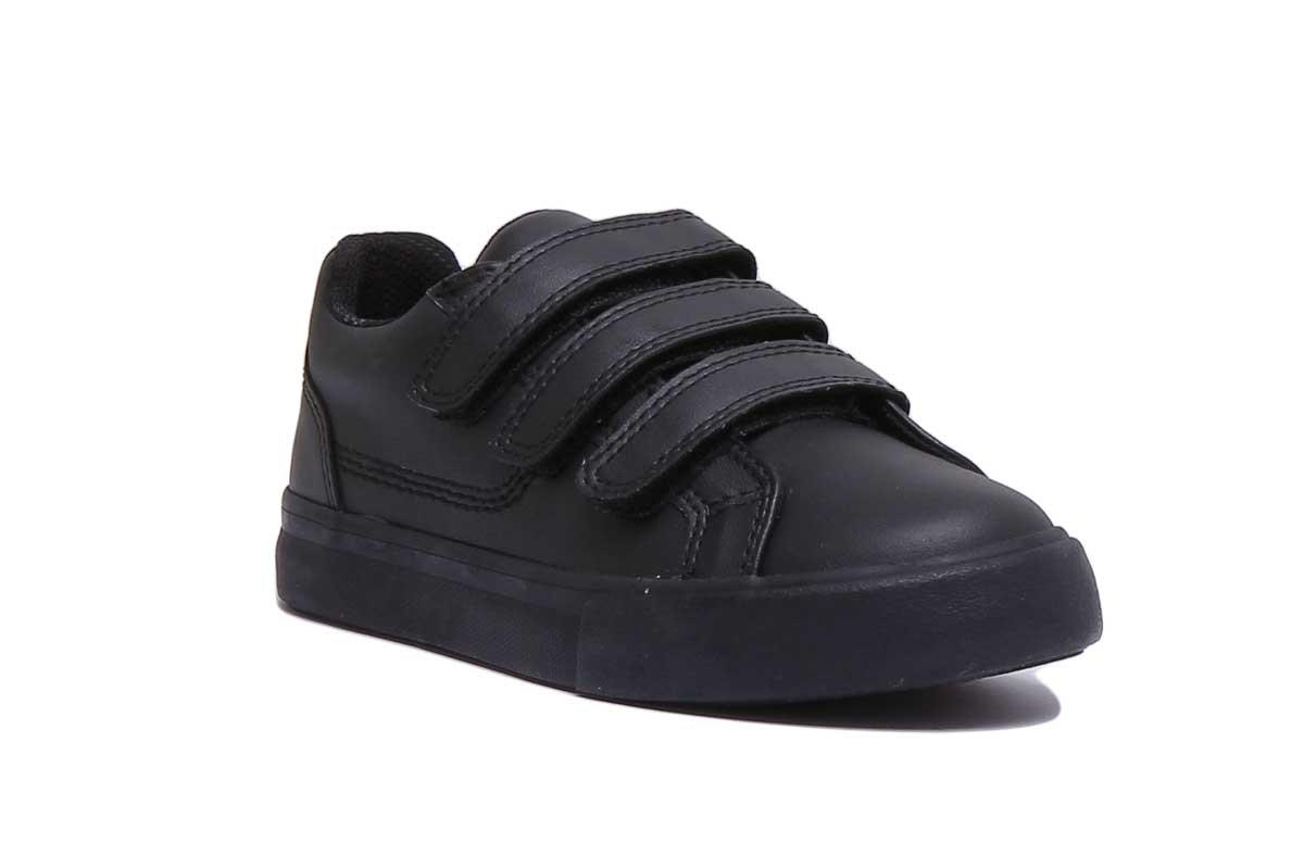 KICKERS Tovini Viaje KICKERS H Joven Unisex Zapatos en Negro Talla UK 12-1 - Imagen 2 de 7