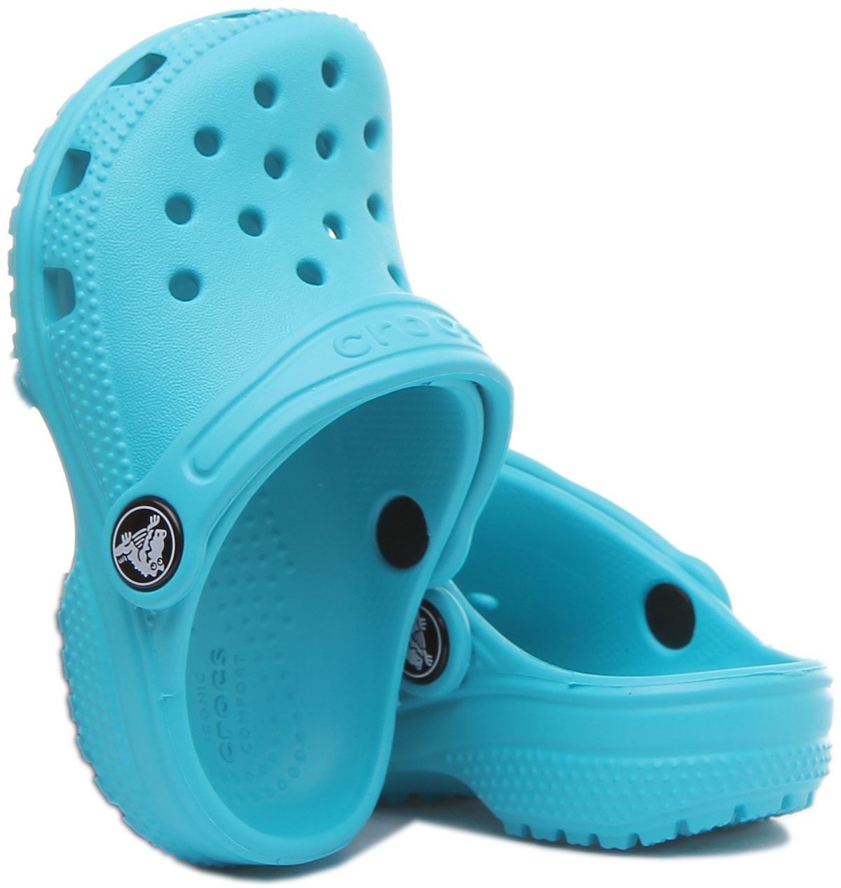 Sandalia Crocs Clásica Niños/Juniors Correa Trasera en Varios Colores Talla UK 1-13 - Imagen 41 de 49