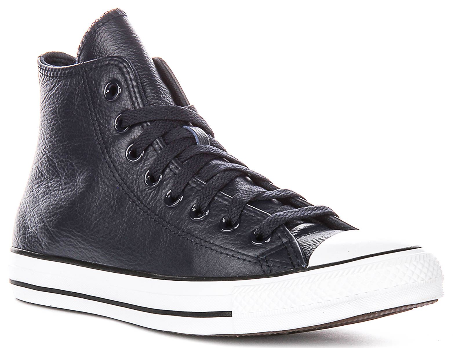 Converse Chuck Taylor All Star Leather High Womens Sneaker In 