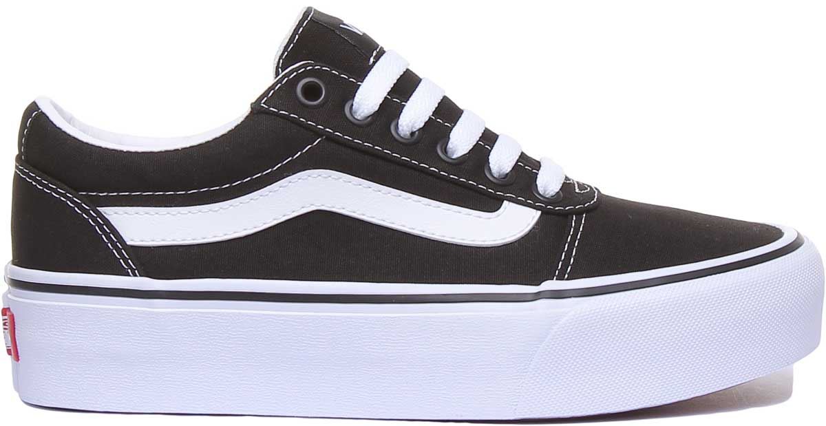 old skool platform vans size 3