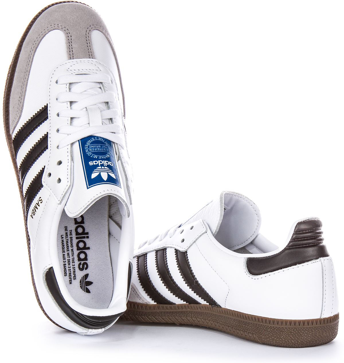 靴 adidas samba OG24.5cm Adidas Orignals Samba Cloud White Wonder Quartz Womans 5