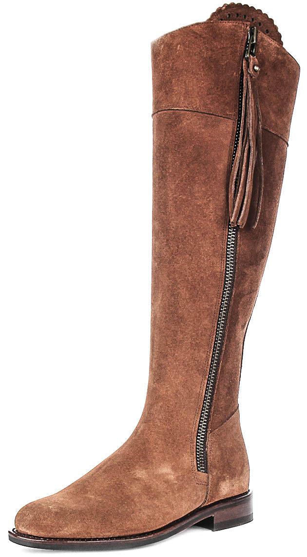 Justinreess England Valentina Sporty Tall Tassel Womens Boot Navy US 5 - 11 - Picture 36 of 37