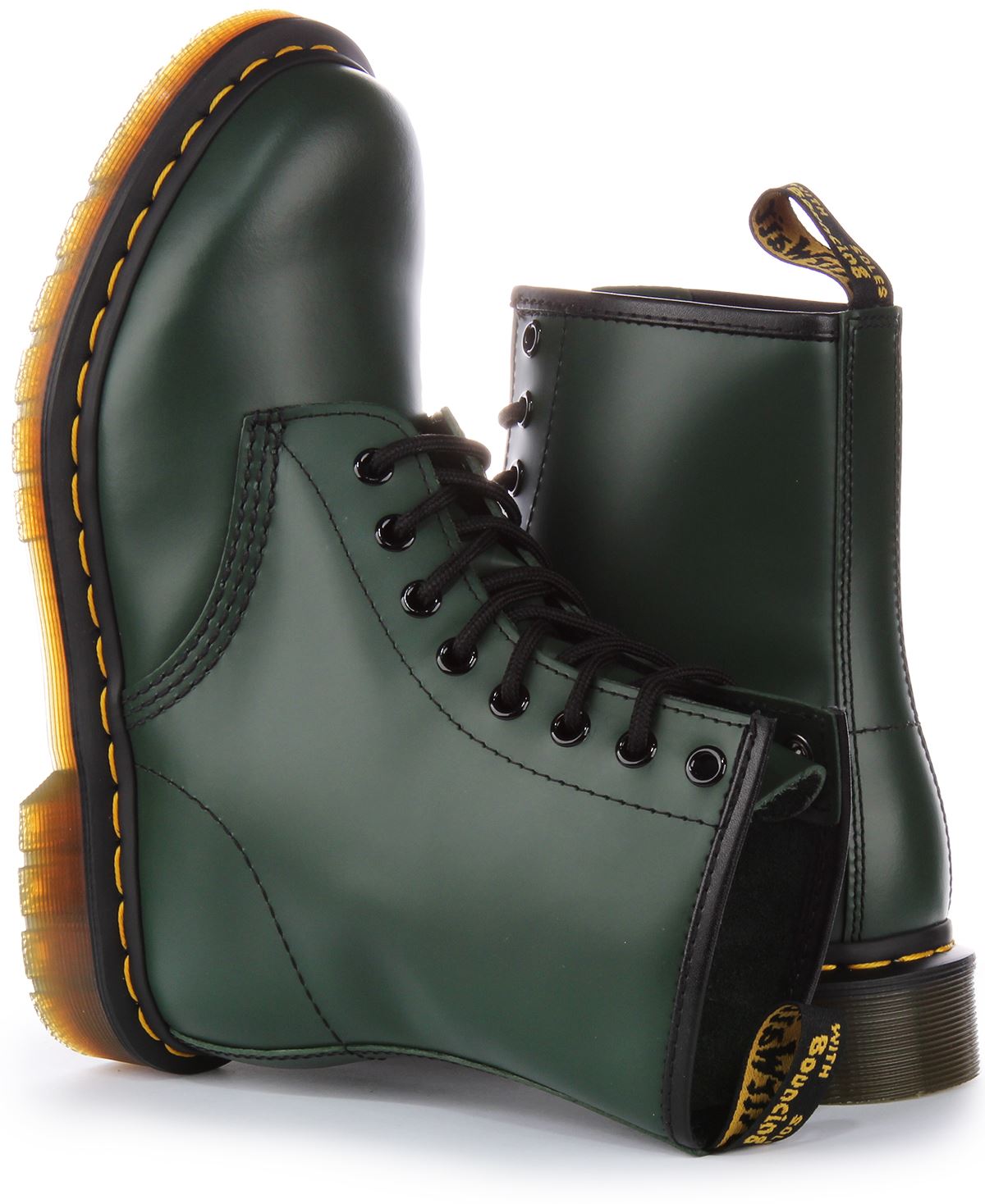 Dr Martens 1460 Green Green 8 Hole Boot Mens Boot In Green US 6
