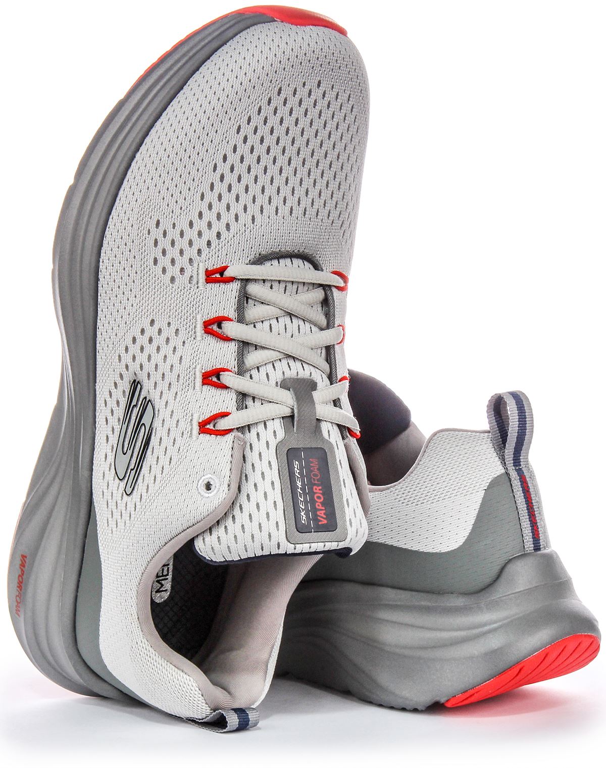 制汗・デオドラント PureSport85g+Fiji73g+Fresh85g+Swagger85g Skechers Vapor Foam Mens Sneaker In Grey Orange Size US 8