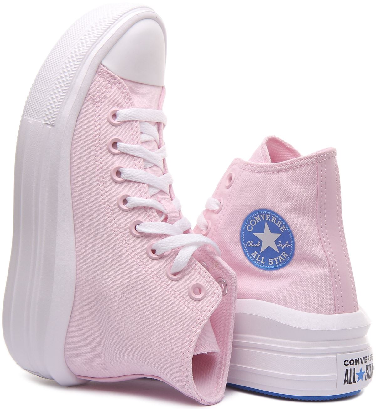 Converse All Star 570260C Womens Hi Platform Sneaker In Pink US Size 5 - 10  | eBay