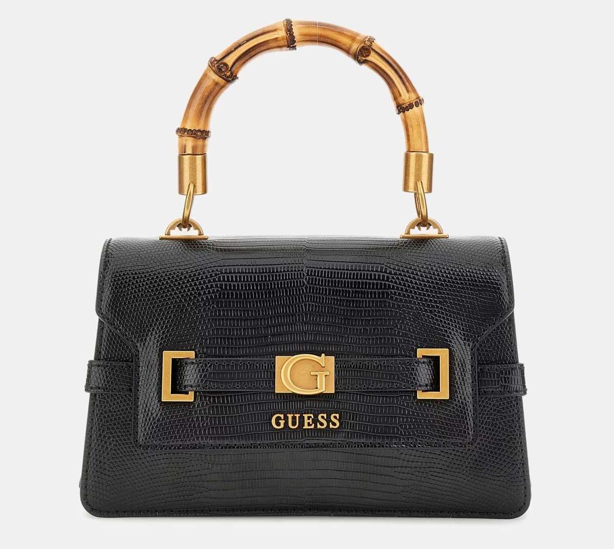 Guess Damen Sibel Мини с принтом из питона Damen Handtasche от Schwarz