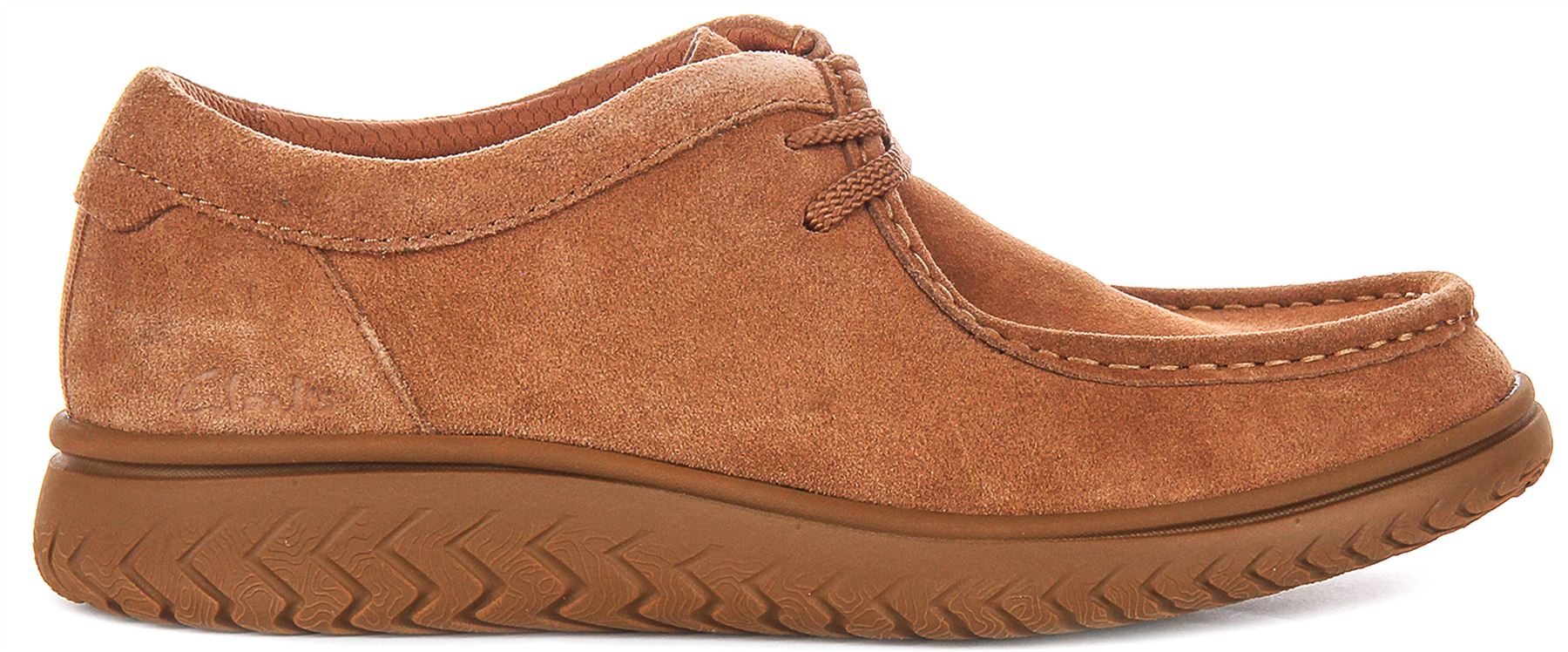 Clarks Relaxlite Niedrig Heritage Eva Sohle Wildleder Herren Freizeit Schuhe IN - Bild 9 von 13