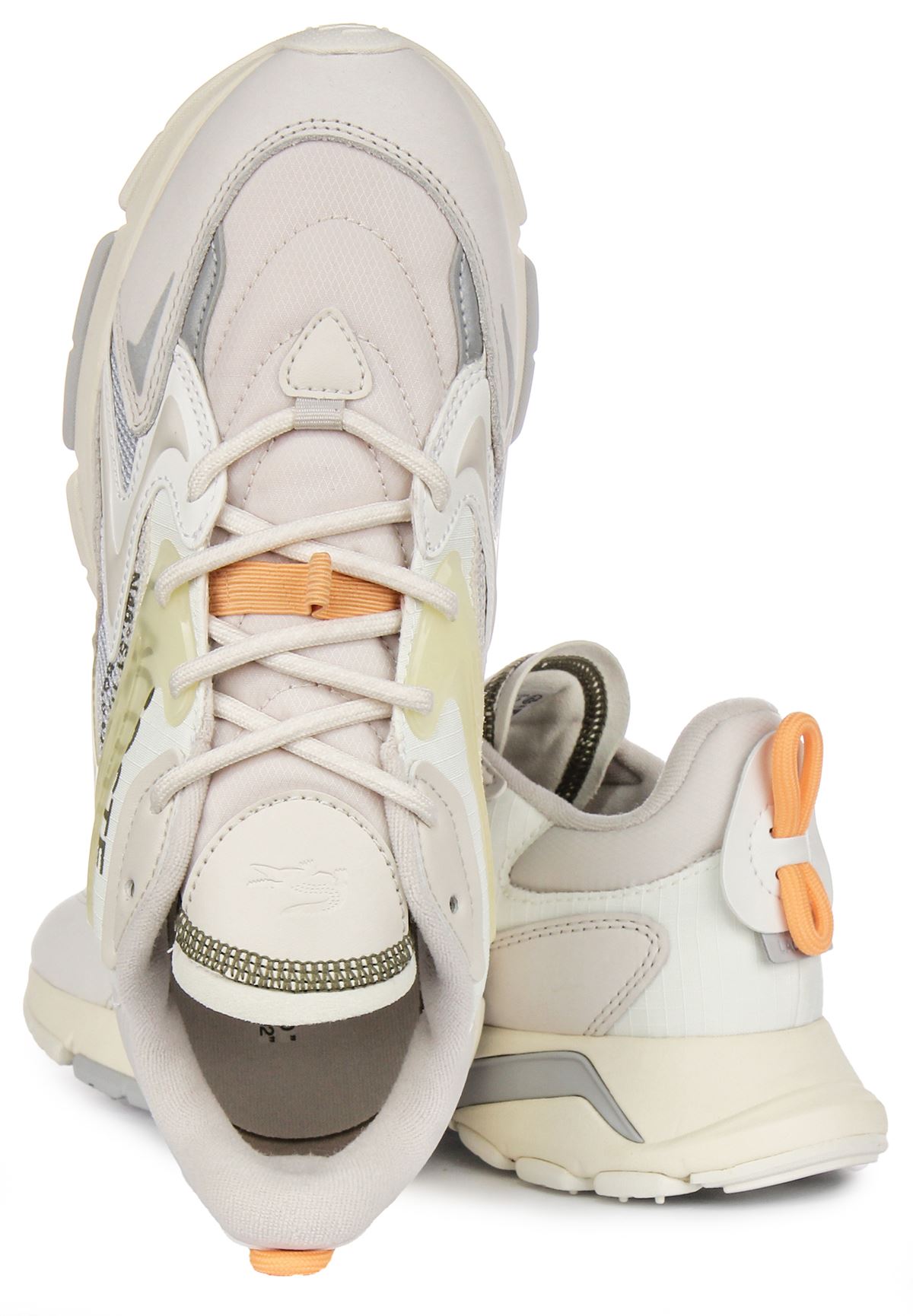 Lacoste Loo3 Neo Tech Neo Lace Up Tech Inspired Mens Sneakers White  US 11 Amazon.com | L003 Neo Sneaker, 45SMA0001-2G9-12 Off White  main image 4