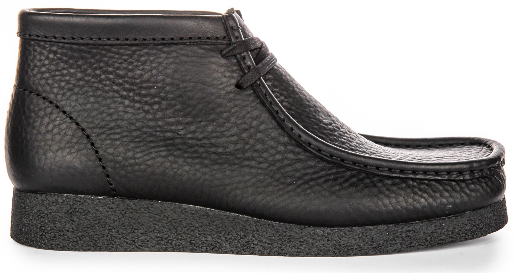 Clarks Wallabee Evo Leather Crepe Sole Chukka Mens Casual Shoes