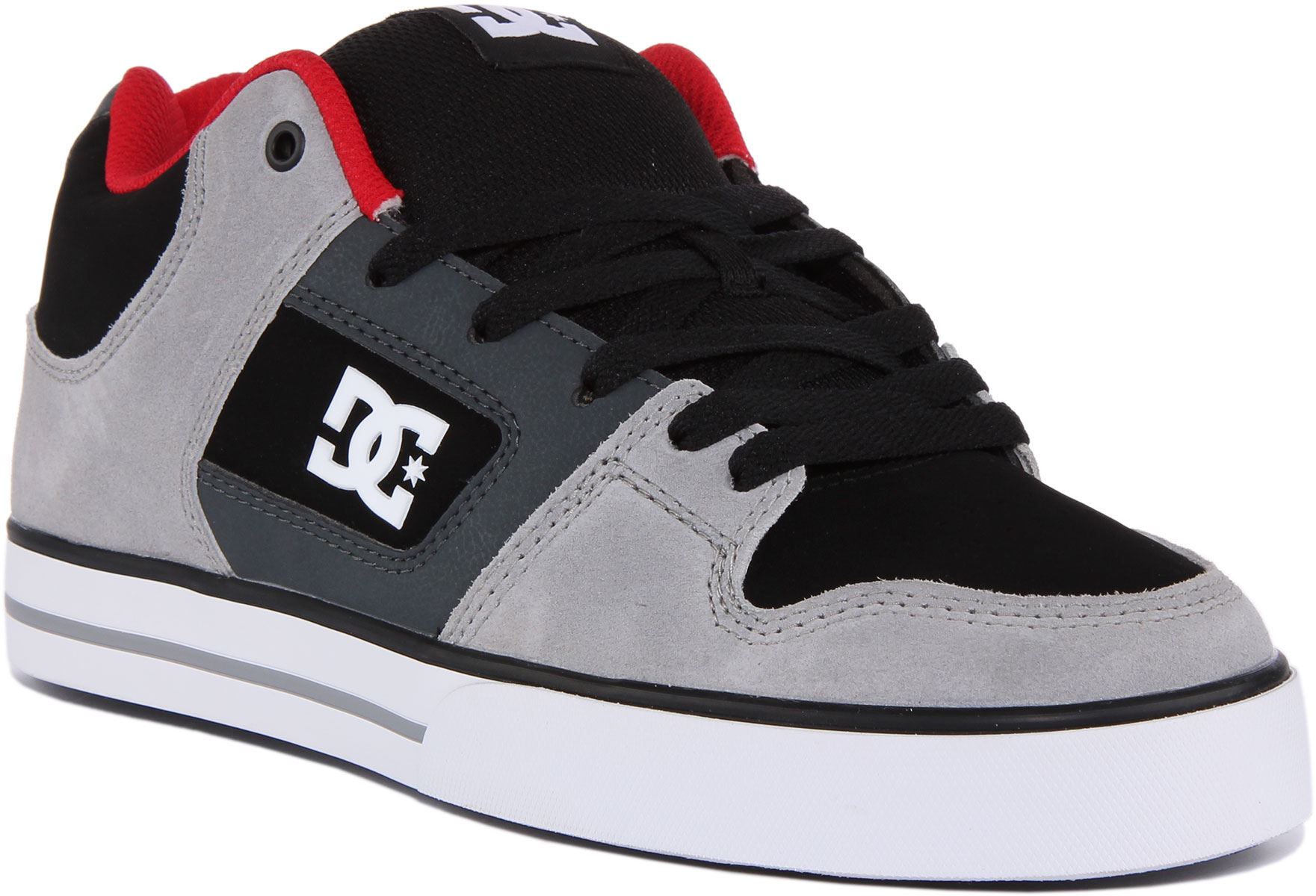 DC Schuhe Pure Mid Herren Schnürschuhe Вдохновляюще катается на коньках в Грау-Гросс, Великобритания, 7 - 12