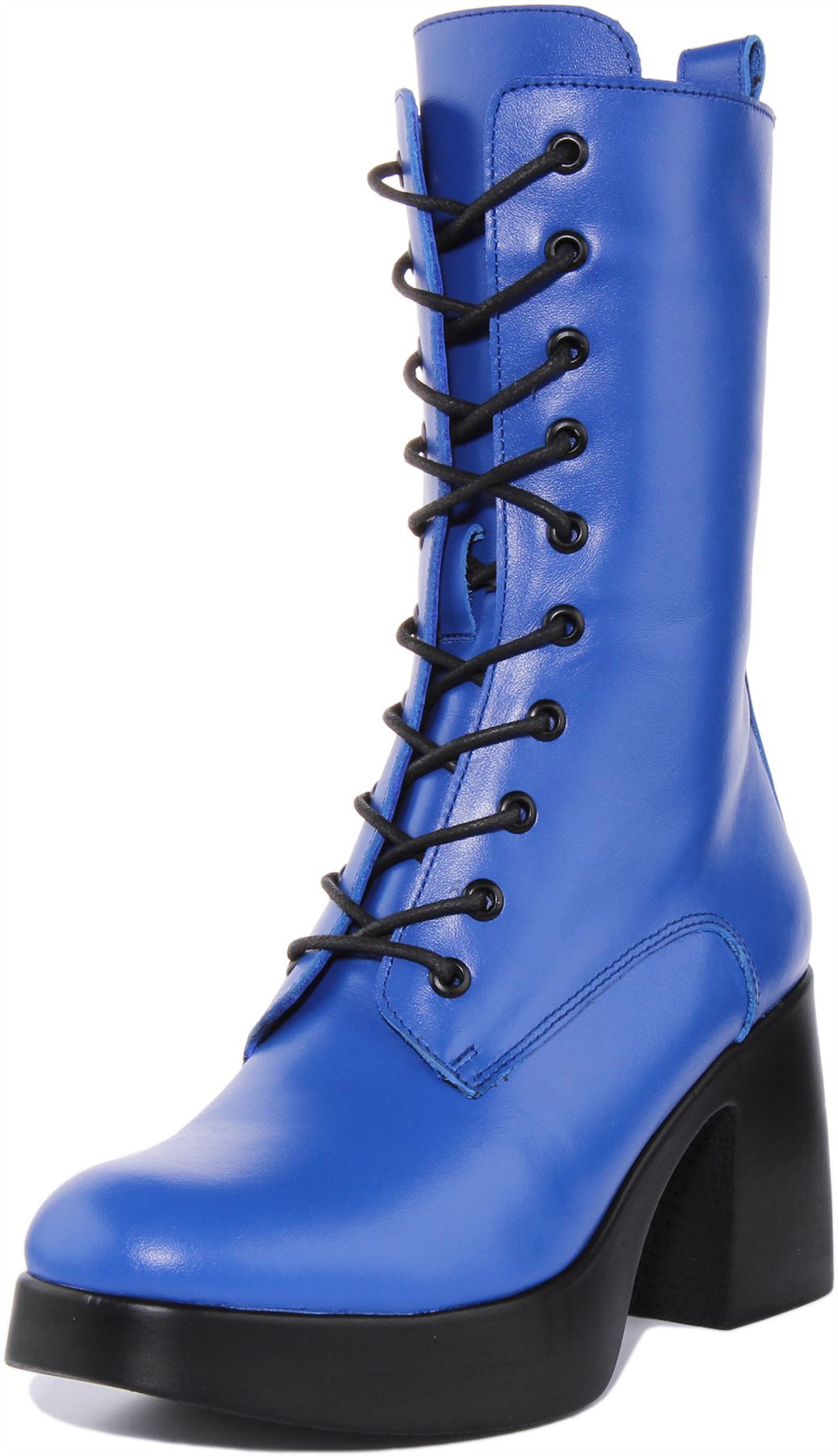 Justinreess England Frida Cuero Suave Botas de Plataforma Marrón Mujer EE. UU. 5 - 10 - Imagen 13 de 19