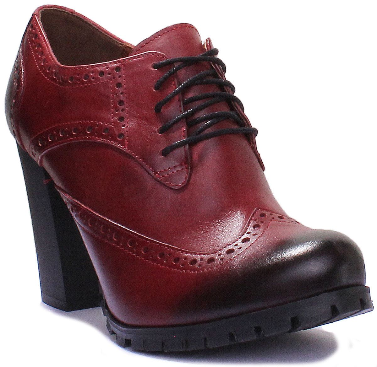 Justin Reece womens HIGH HEEL LACE UP 