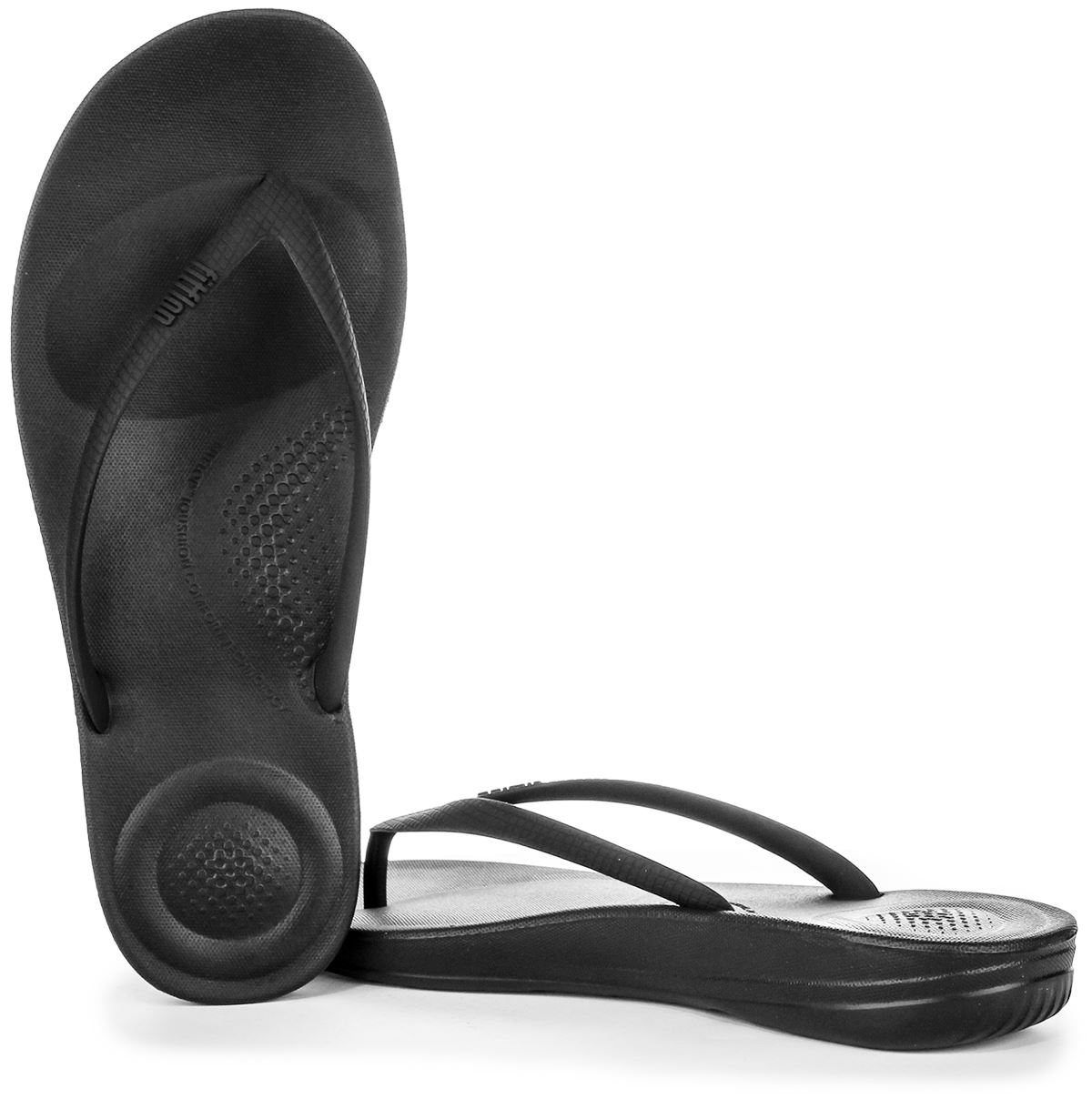 Sandalia Fitflop Iqushion ergonómica de espuma de aire de alto rebote para mujer bronce Reino Unido 5-11 - Imagen 5 de 37