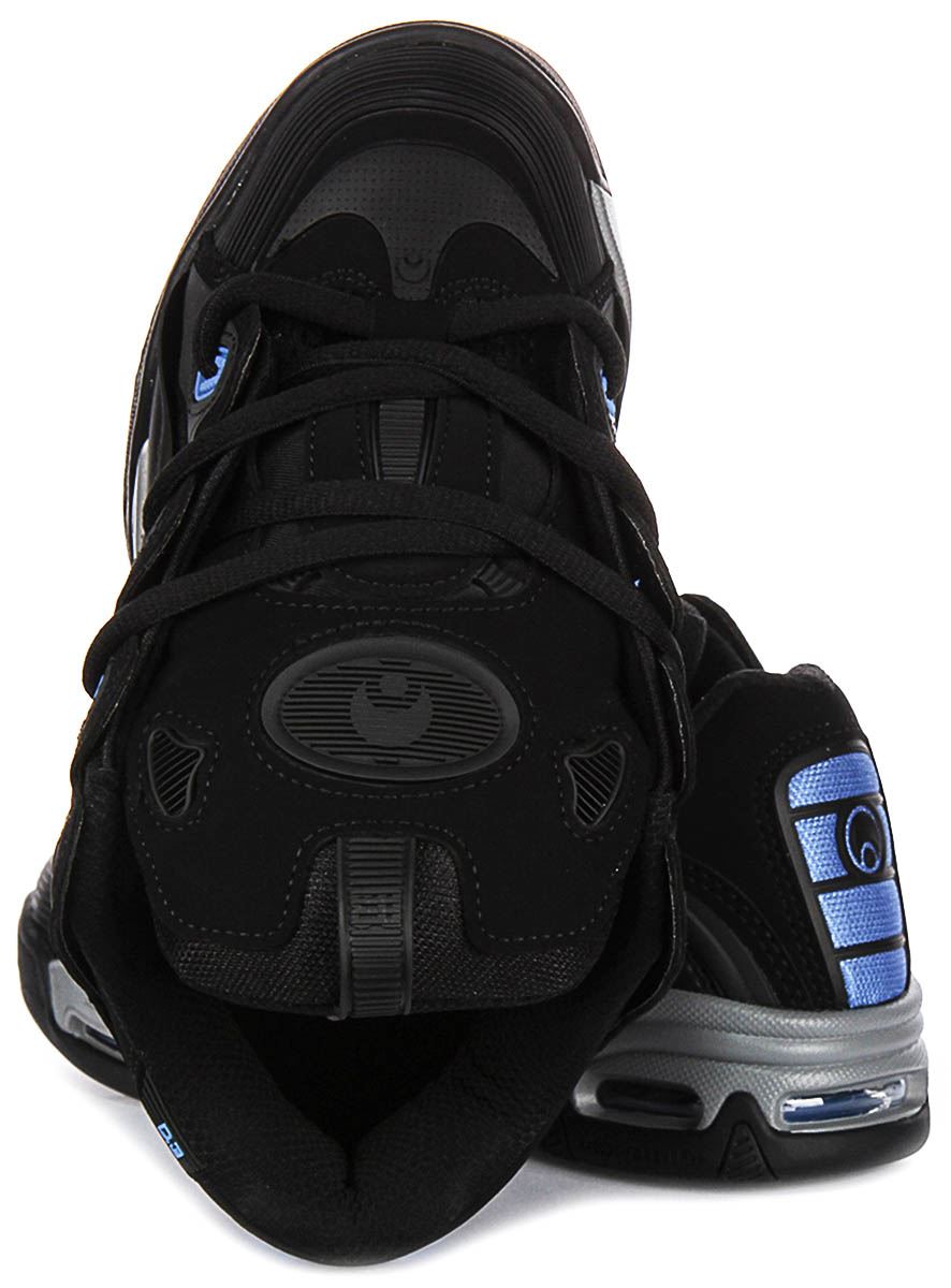 OSIRIS D3 2001 Suela Gruesa Cordones Patín Zapatillas Hombre Negro Azul Ru 6-12 - Imagen 11 de 25