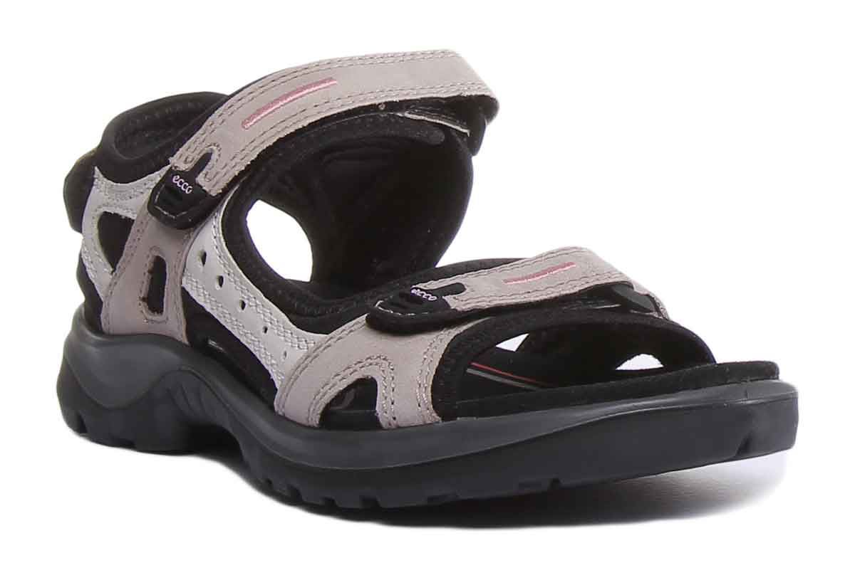 Ecco Offroad Yucatan Knöchelriemen In Taupe Größe EU 36-42