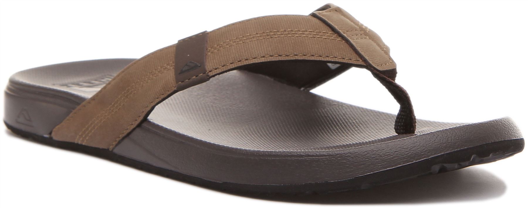 Reef Mens Cushion Phantom Flip Flop Anatomical In Brown Tan Size US 6 - 11  | eBay
