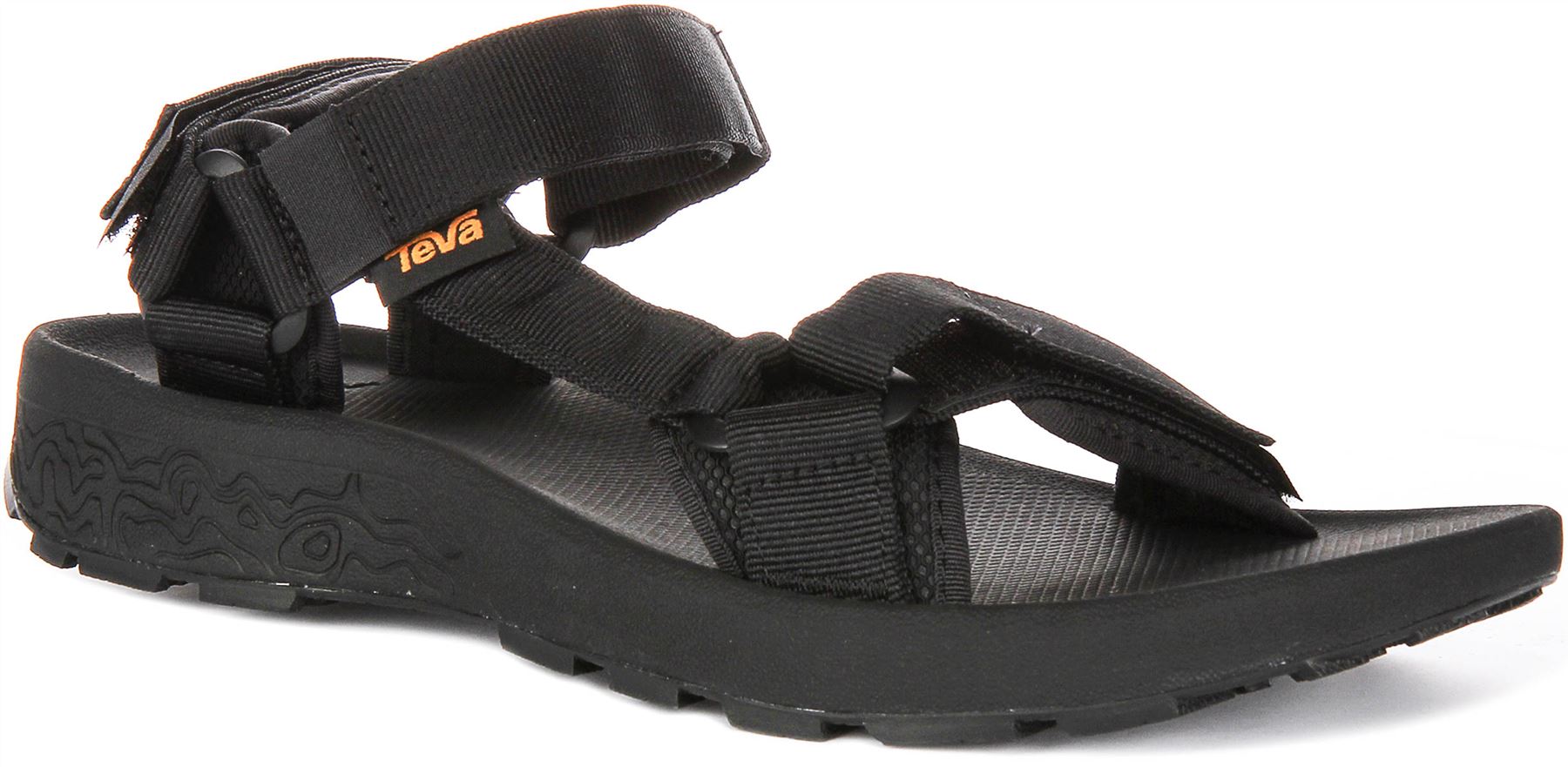 Teva M Hydratrek Vegan Wandern Sport Top Sohle Herren Sandale In Schwarz UK 6 12 17690₽