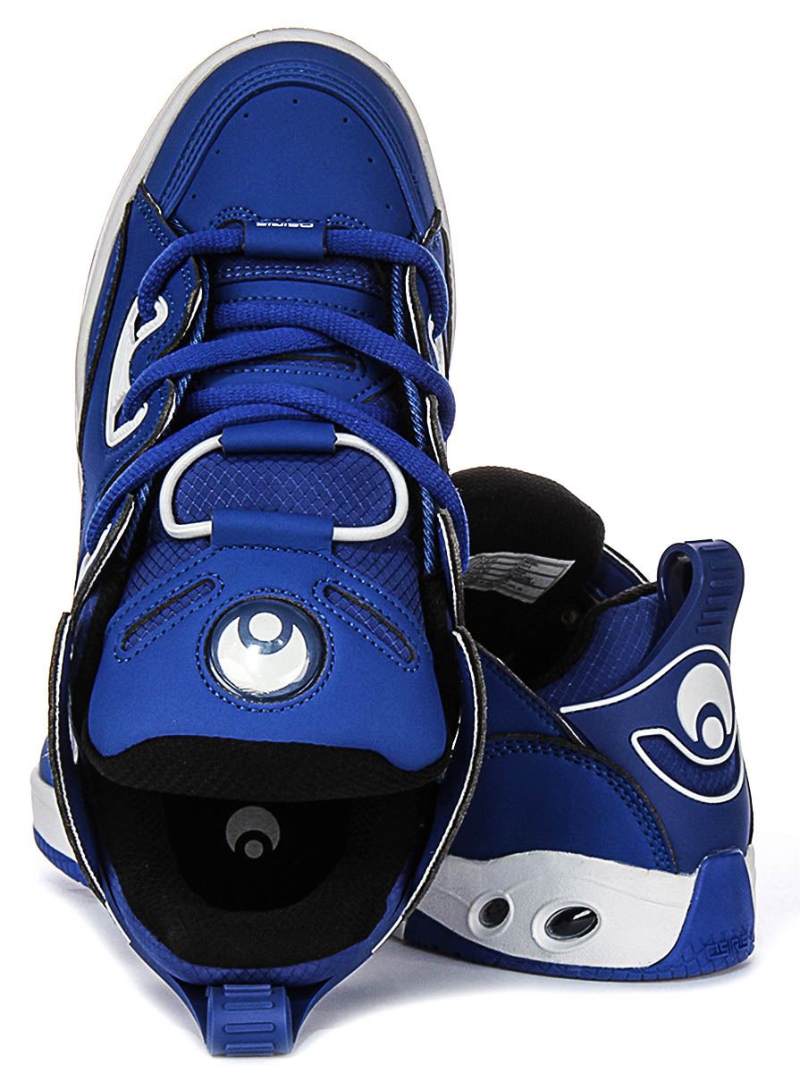 Osiris D3 E Flex Lace Up Toe Cap Womens Sneakers In Black Grey US 5 - 13 - Picture 11 of 13