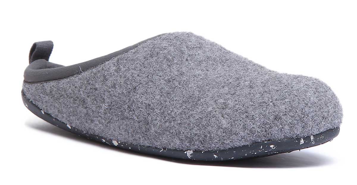 Camper Wabi Felt Tweed Bosforo Slip On Womens Trainer Slippers In Grey US 6 - 12 - Picture 8 of 13