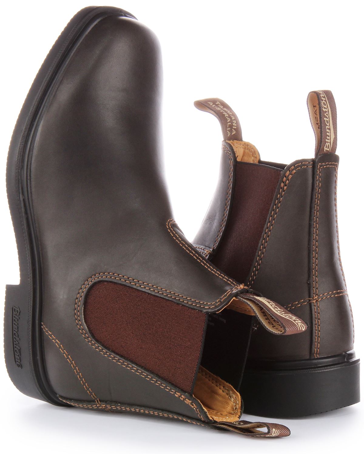 Blundstone 067 Strout Chisel Toe Dress Series Unisex Boot Brown UK 3 - 12 - Picture 10 of 12