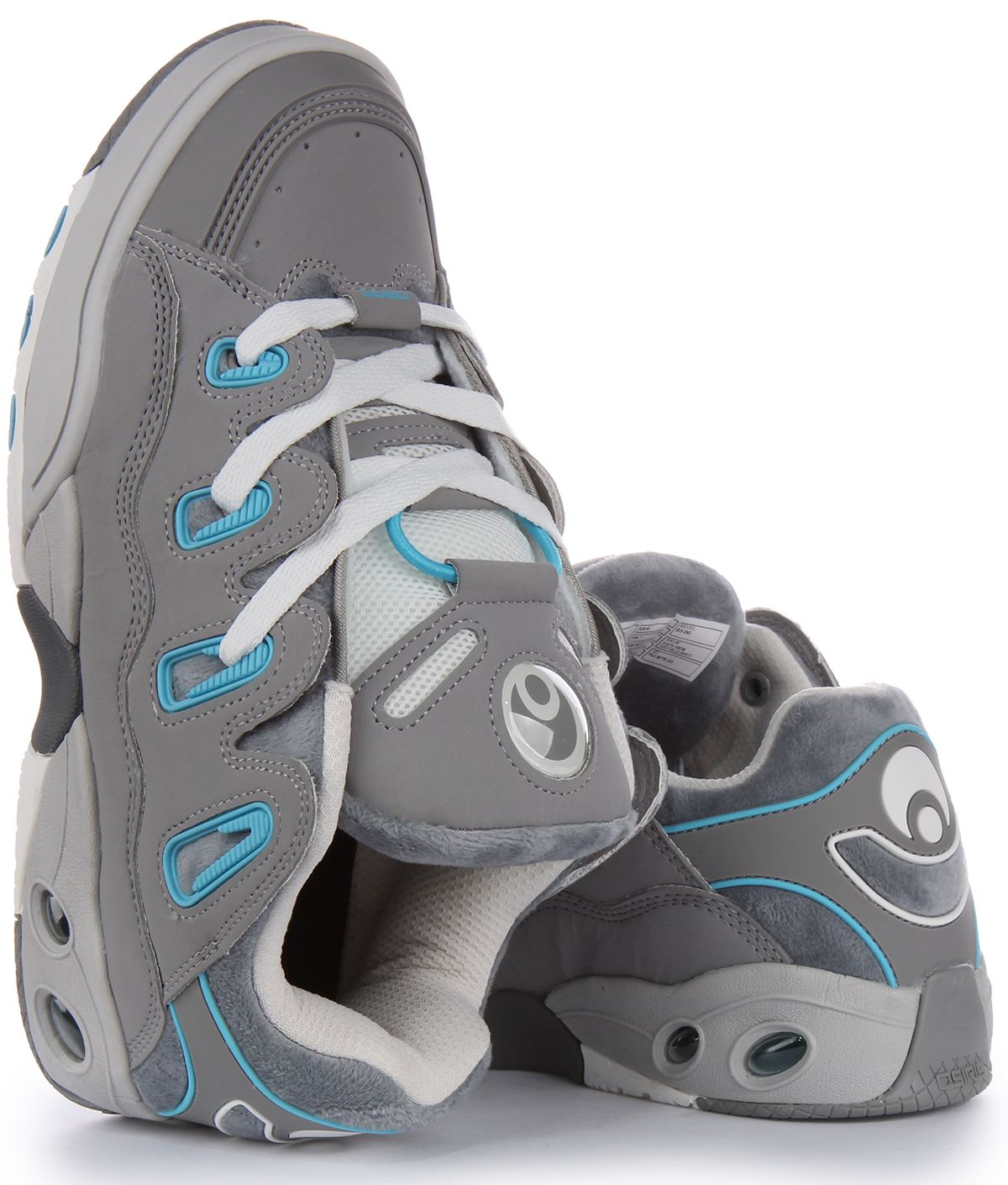 Osiris D3 OG Vulcan Cupsole Air Midsole Skate Shoe Mens Grey Blue