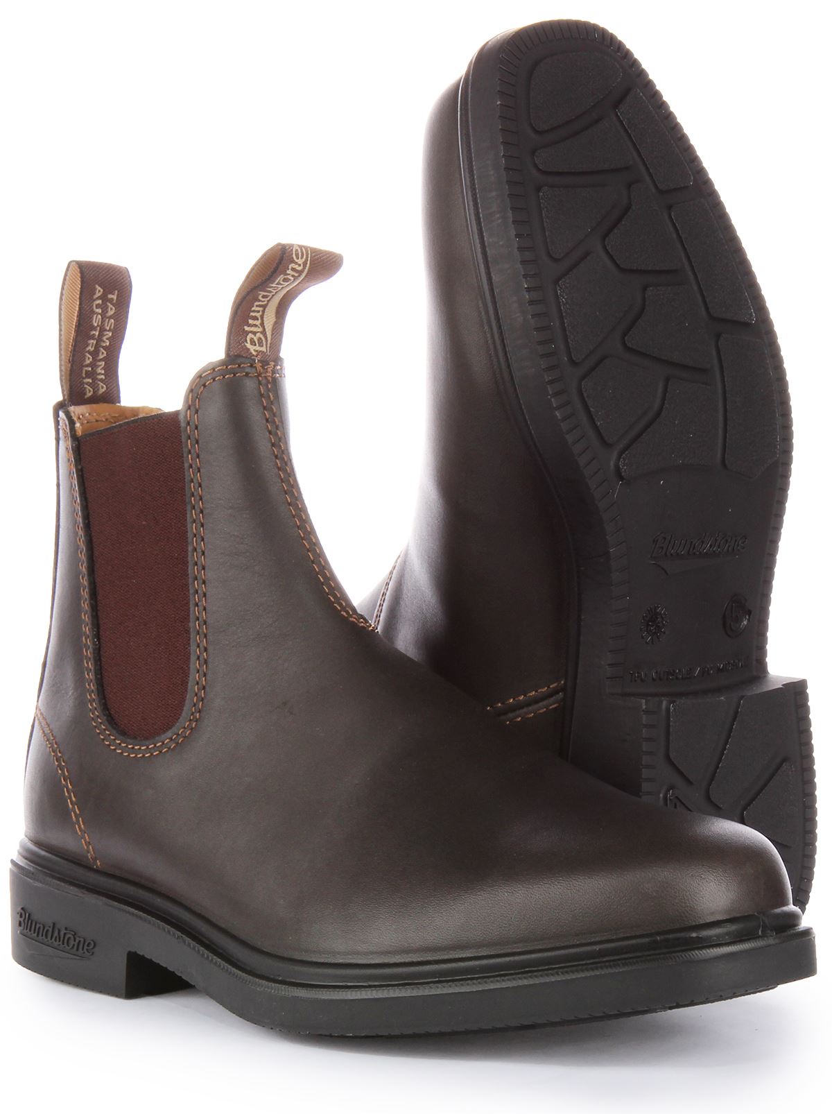 Blundstone 067 Strout Chisel Toe Dress Series Unisex Boot Brown UK 3 - 12 - Picture 11 of 12