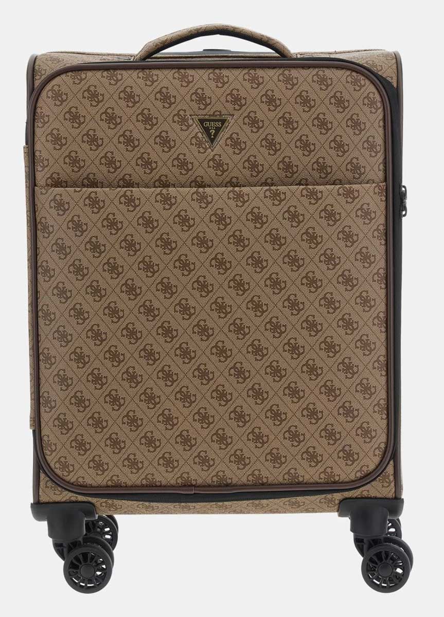 Guess Ederlo Napoli 4G Logo Carry On Suitcae Trolley Womens Bag In